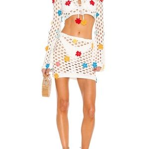 Lovers and friends - flower power skirt only